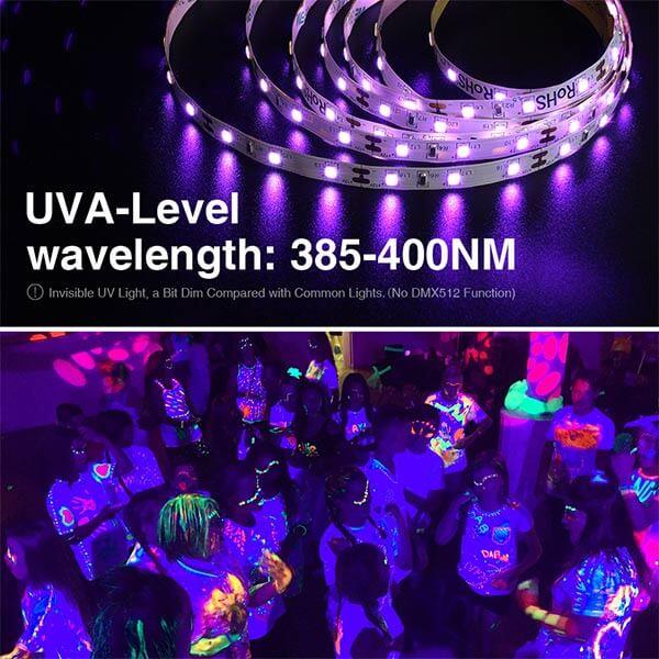 Onforu LED UV Black Light Strip Kit Pros and Cons