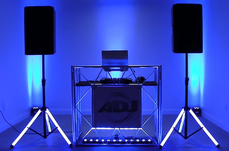 Using Black Lights with DMX Boards