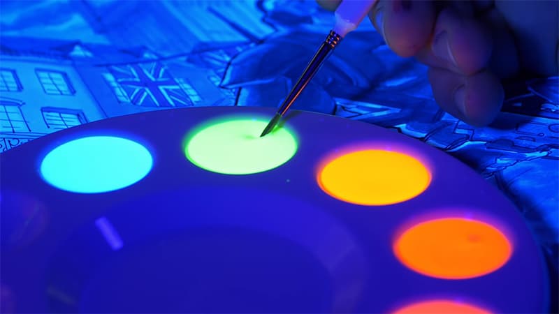 Glow-in-the-Dark Paints