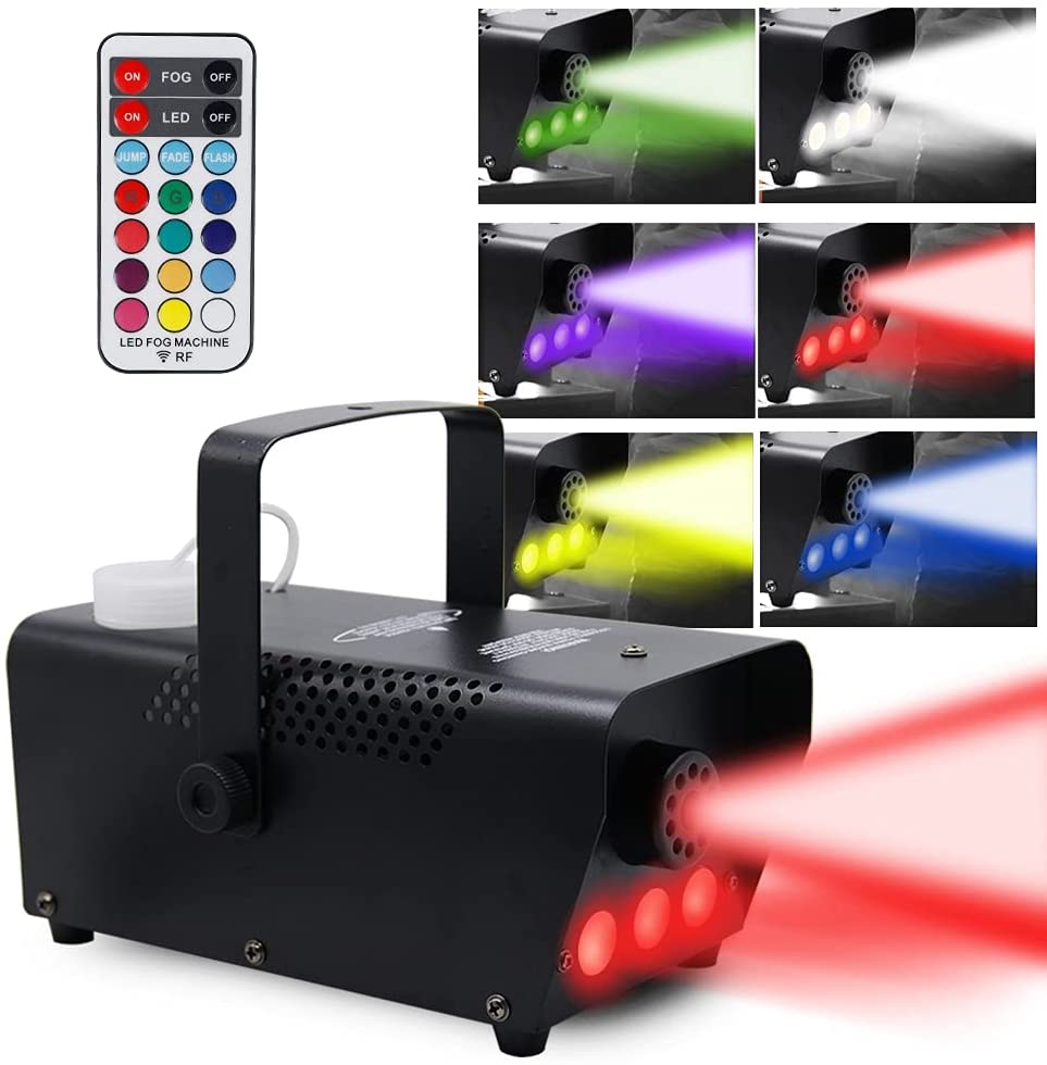 ATDAWN Fog Machine with Lights