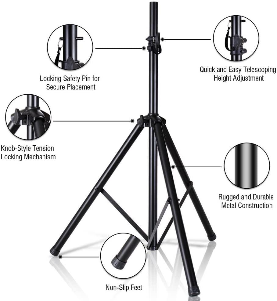 Best PA Speaker Stands For Live Sound, DJs, & Stage Systems StageBibles